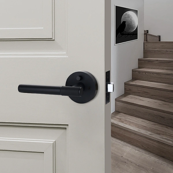 Zinc Alloy Door Lock Handle Set for Entryways